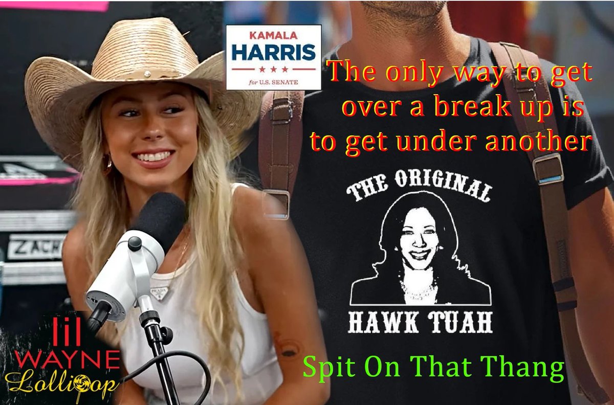 bartow_jules's tweet photo. OMG!  🫣  A white girl complements Cardi-B's WAP Wet-Ass Pussy.   Gen-Z Political Correctness versus Woke Mind Virus.

The only way to get over one break up is to get under another.  

Proverbial strange bedfellows of Kimberly Guilfoyle and Jennifer Siebel Newsom fornicating with Harvey Weinstein.

Spit on that thang!

I love you Pookie... foreeevvvver!

#HawkTuah Lil Wayne, She Treat Me Like a Lollipop.