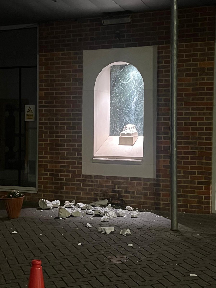 AshleaSimonAFE's tweet photo. 🚨Statue of Mother Mary destroyed in Wembley church today.
I take it this doesn’t class as a hate crime? 😡 https://t.co/EGI9nUIQS1