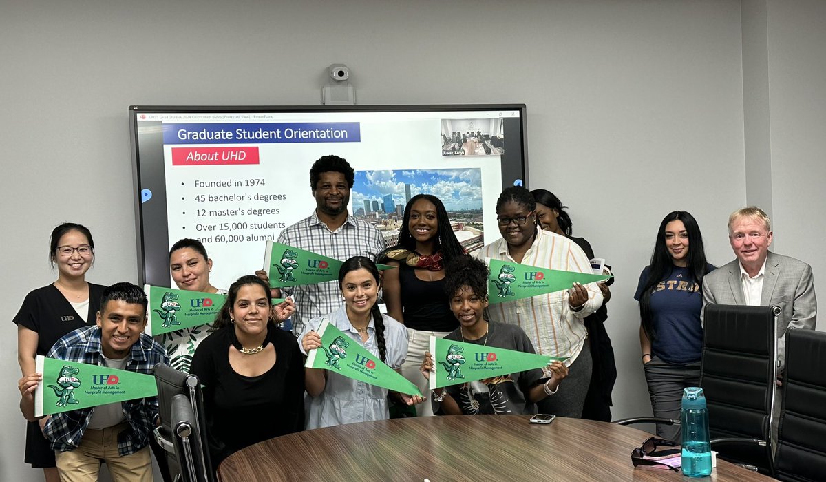 Welcome our NEW nonprofit students at the orientation!