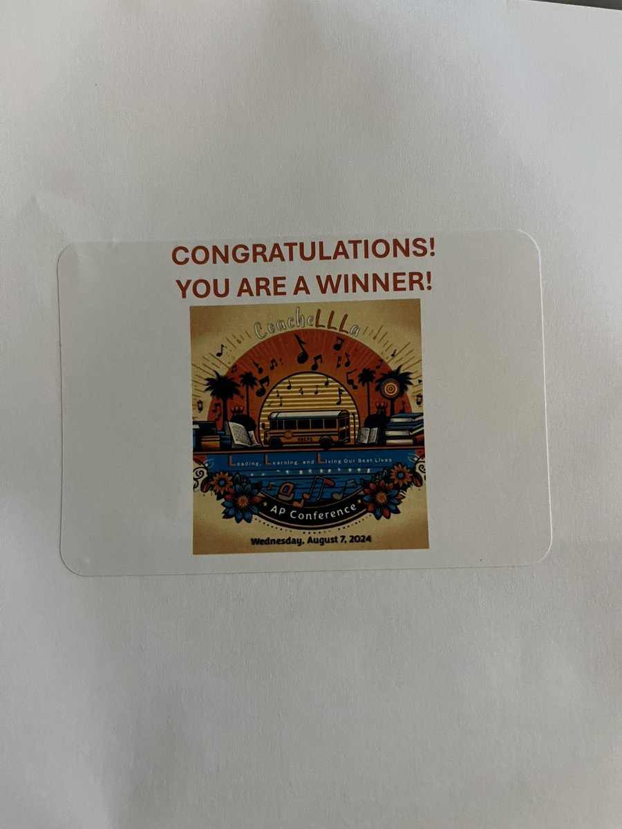 hokiemonarch19's tweet image. That moment at the first ever @vbschools AP Conference when your name is called for a prize and it’s a free massage. Thank you @PGIVBCPS #LEADVB