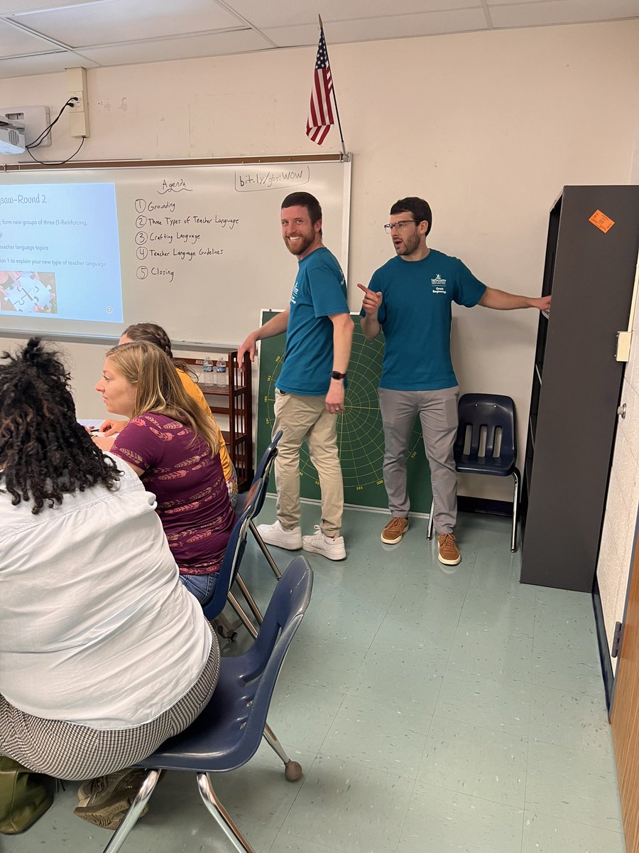 Novice Teacher Instructional Coaches helped support the Great Beginnings Institute! <a href="/fcpsnews/">Fairfax Schools 🌟</a> #fcps_ic