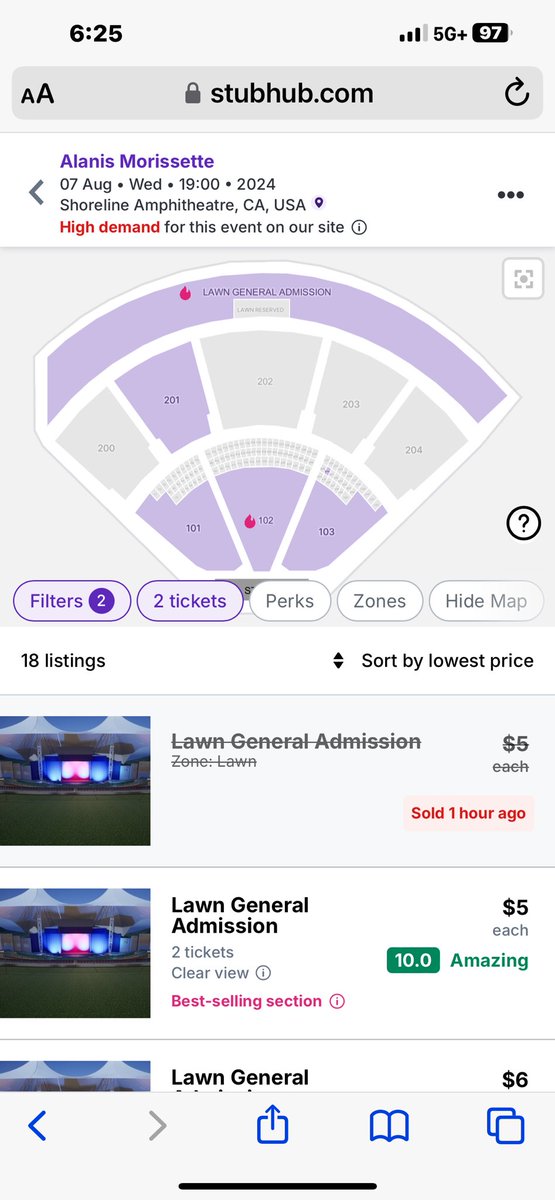 RossHayden67's tweet photo. #paystowait paid $45 each when the show was announced…. $5 now.  Should have waited https://t.co/HyHC3BXGs5