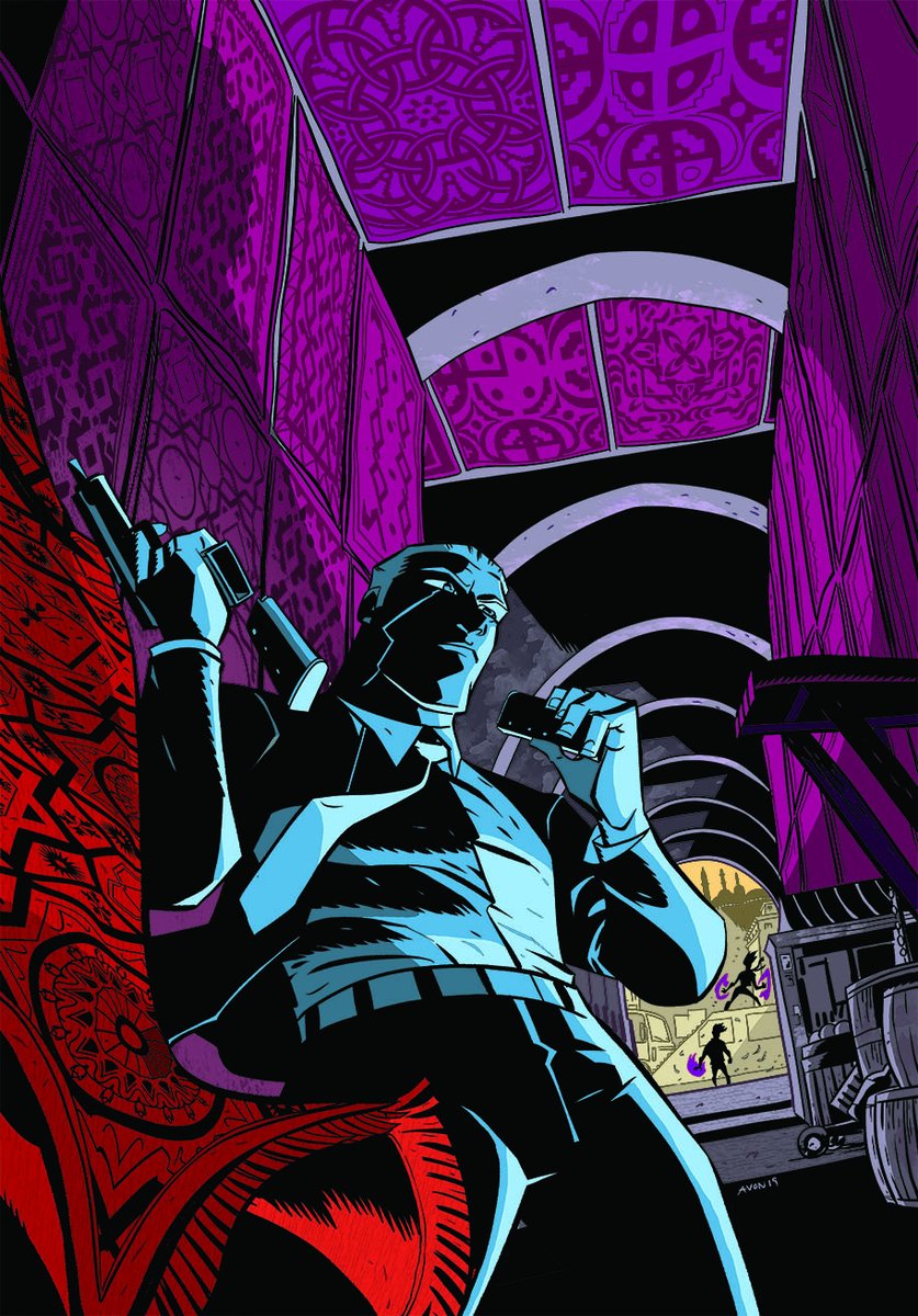 Oeming's tweet photo. Sign up for my NEWSLETTER in my bio to keep up with all my projects, from #BlueBook and #WilliamOfNewbury, #Powers, #MurderInc, #BlackBoxChronicles and retro scifi #GalaxyOFMadness, kickstarters and more comics! https://t.co/PQVq2K6KXO