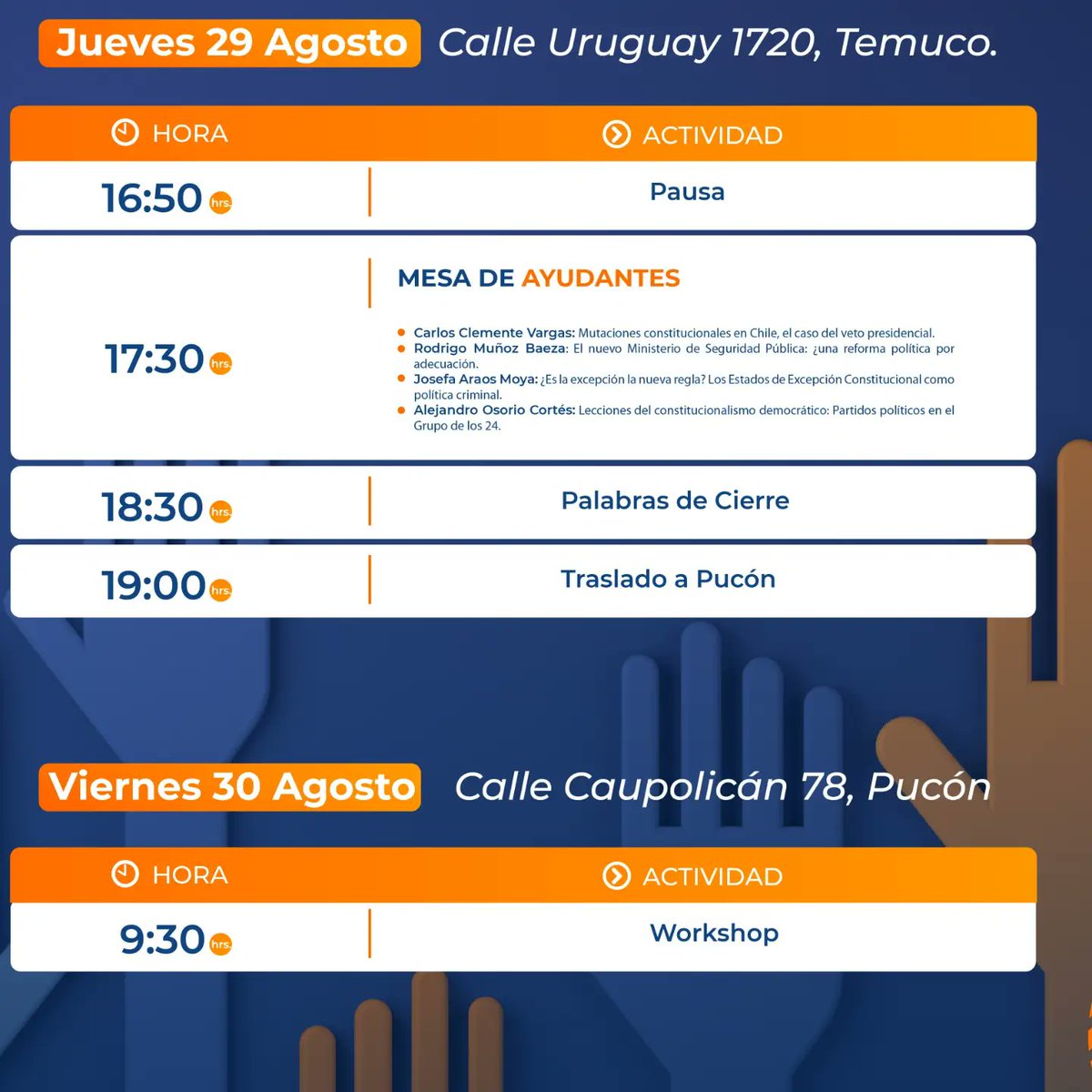 Asociación Chilena de Derecho Constitucional (@achiderconst) on Twitter photo 