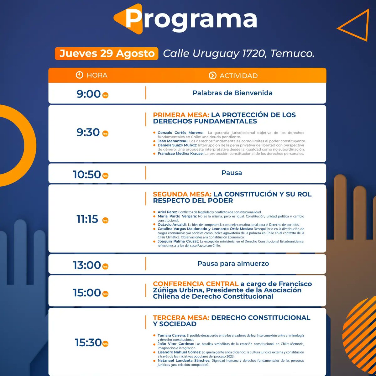 Asociación Chilena de Derecho Constitucional (@achiderconst) on Twitter photo 