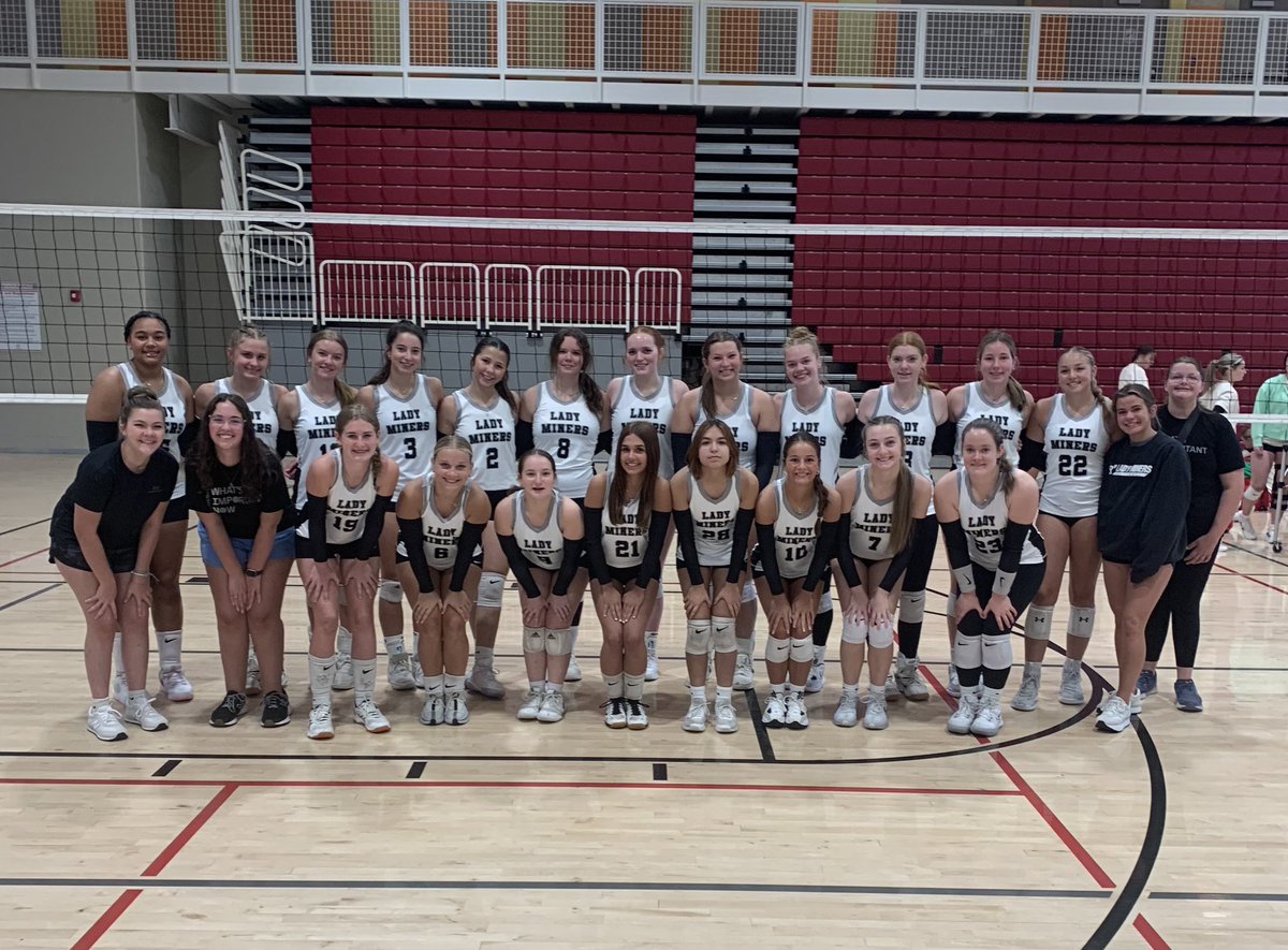 Sr. High on Day 2 of Benton Panther Camp.  So many reps.  So many things learned.   So many laughs.  

Let’s gooooo!! 

#LadyMinerVolleyball
#Bauxite 
#ACE2