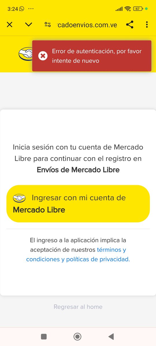 Nickkyy_'s tweet photo. @EnilinFM @ML_Venezuela Me está pasando exactamente lo mismo. Llevo todo el día tratando de llenar el formulario. Necesito una solución por favor! https://t.co/xUXvxb2Bmr