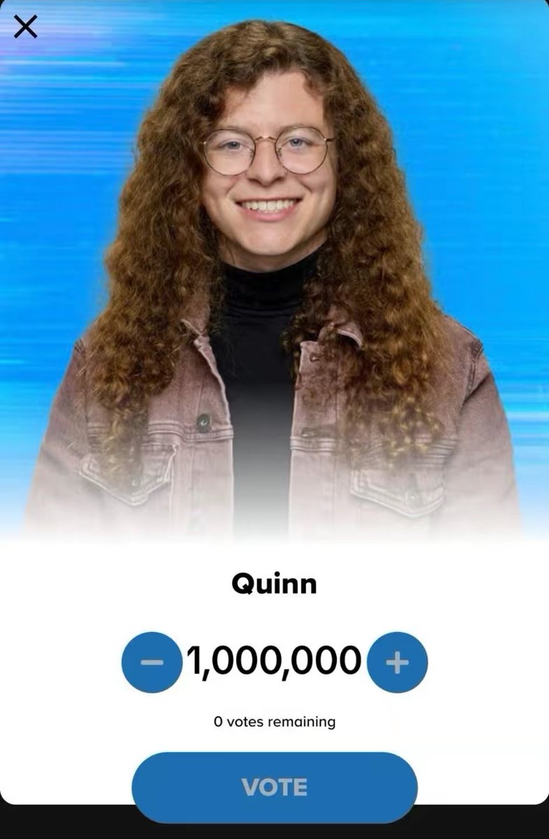 thermalboys's tweet photo. Quinn gets my million votes 🫡 #BigBrother #BB26 https://t.co/hXM4ESgemv