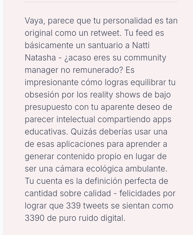 ¡oh madre! <a href="/NattiNatasha/">NATTI NATASHA</a>