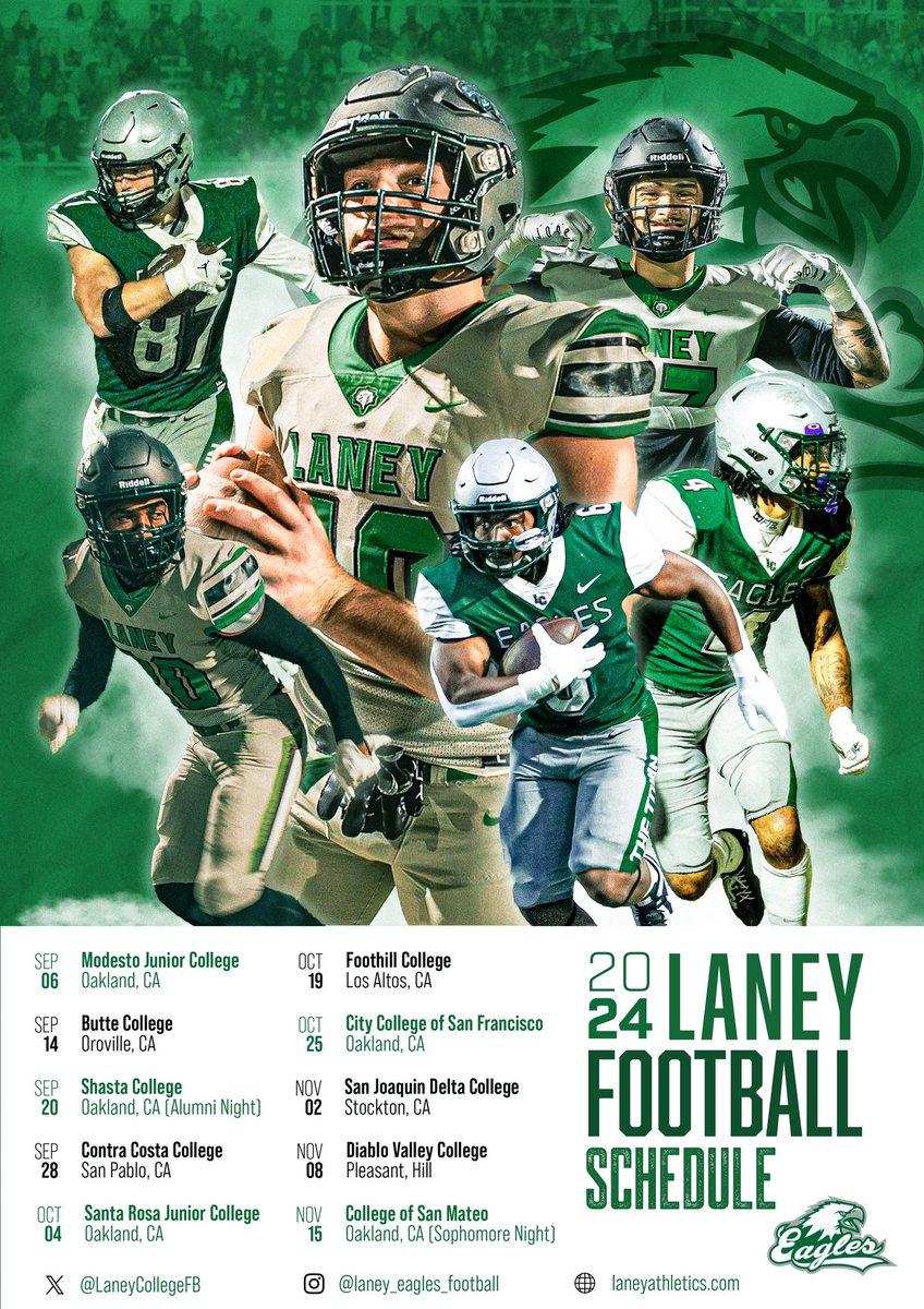 Showtime tomorrow! Time to build toward September 6th! See you all at The Nest for our first day of fall camp! #LaneyBuilt