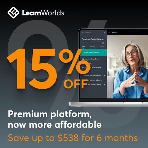 SvcFacilitators's tweet image. Unlock 15% Off LearnWorlds: Save Big on Your eLearning Journey!
blog.bestbuysaas.com/2024/08/unlock…
bestbuysaas.com
svcfacilitators.com
sharvanthikaehealth.com
#LearnWorlds #ElearningPlatform #SaveBig #MobileLearning #EdTech #CourseCreation #LimitedTimeOffer #StartForFree