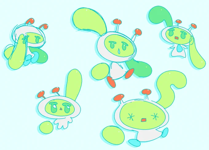 some kinda weird alien .. rabbit .. bug thing  