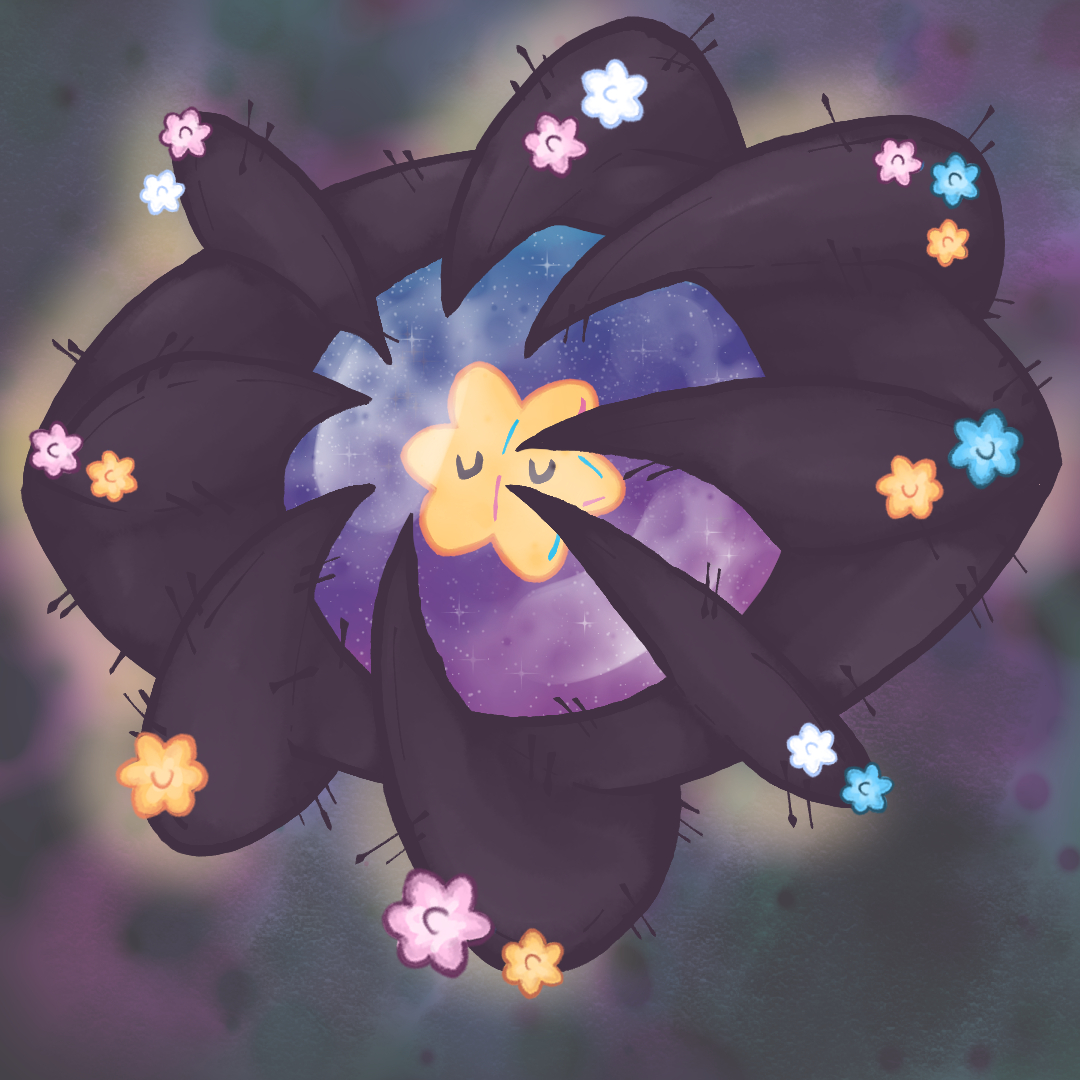 Creatureofsorts's tweet photo. @gatorstooth A transformation is in the works!

#Pokemon #nebby #cosmoem #starcandy #konpeito https://t.co/ixIr1n0ilu