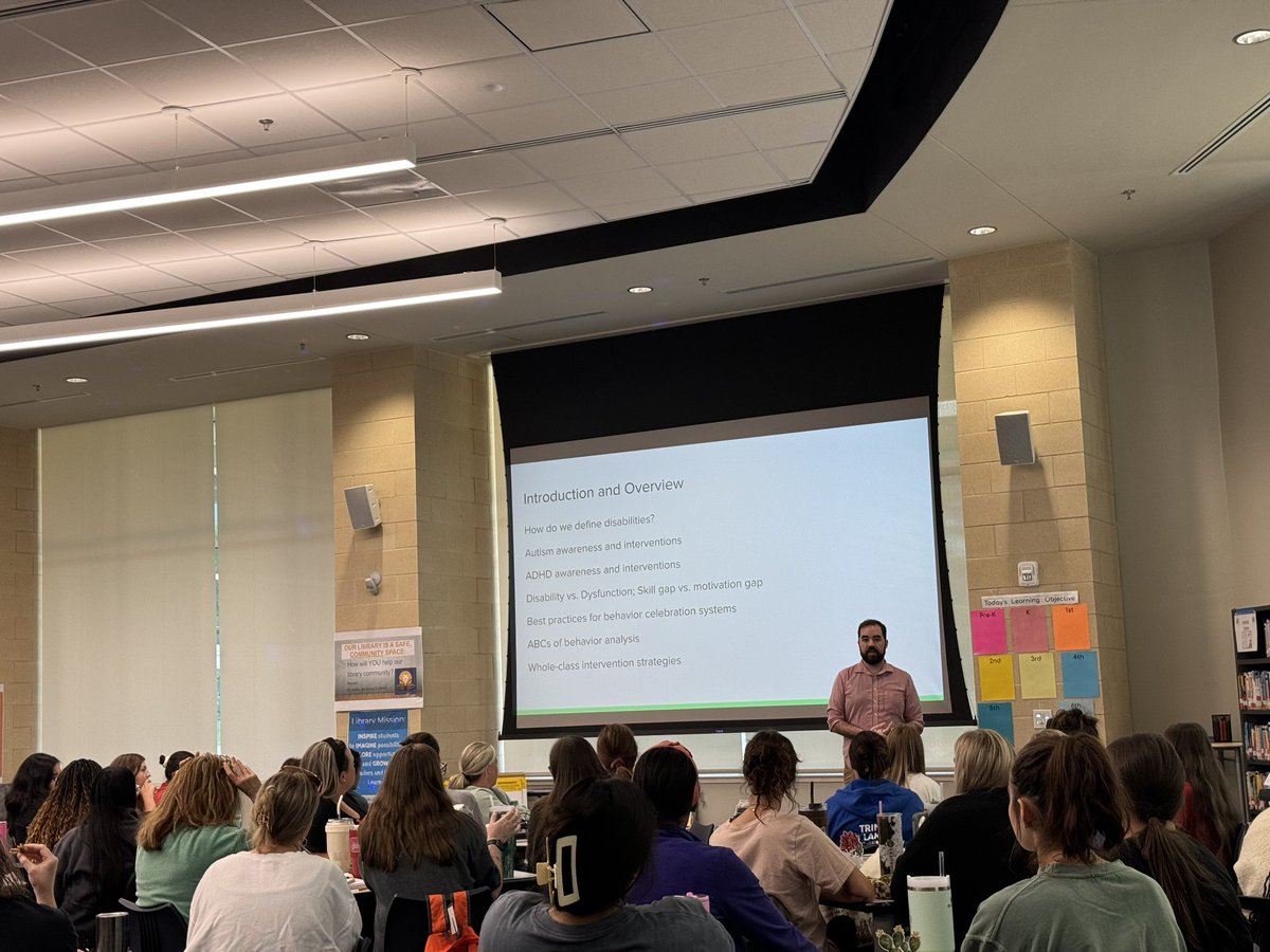 Thank you Clay Campbell for presenting to our staff today! The information shared was relevant to our campus needs! 

@HEBISDpeople <a href="/hebisd/">HEB ISD</a> <a href="/AngieCirino/">Angie Cirino, Ph.D.</a>
