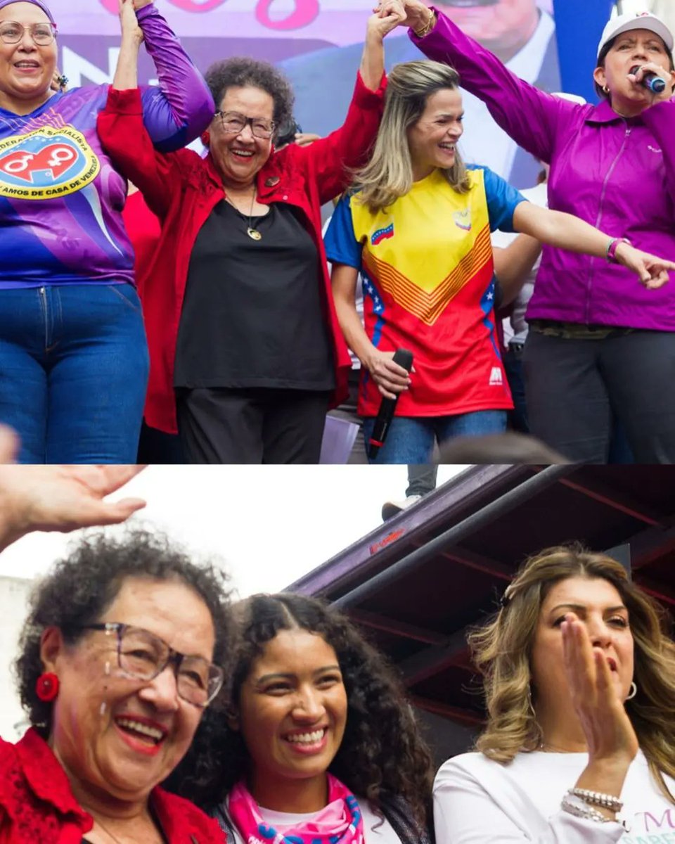 La semana pasada afrontamos y superamos duros momentos de persecusión y violencia de quienes quieren vendernos a los intereses imperialistas.

¡Salimos victoriosas y victoriosos gracias a nuestra Unidad y Amor Patrio! 🫂💜🇻🇪

¡Venceremos siempre!