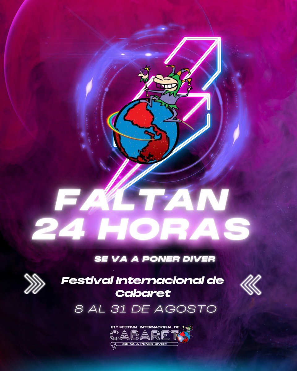 FestivalCabaret's tweet photo. ¿Saben qué es lo más chido para manifestar en un #portal 8-8 ?🕯️✨

¡Ir al Festival Internacional de Cabaret! 💥 🤩👽🛸
En 24 hora comienza la #FiestaCabaretera 🔥que #SeVaAPonerDiver ♾️

@lasreinaschulas 👇
https://t.co/WqeQkyv3zY

Abanico cabaret: 👇
https://t.co/YuBVQwQpw1 https://t.co/hSMsm7hiQG