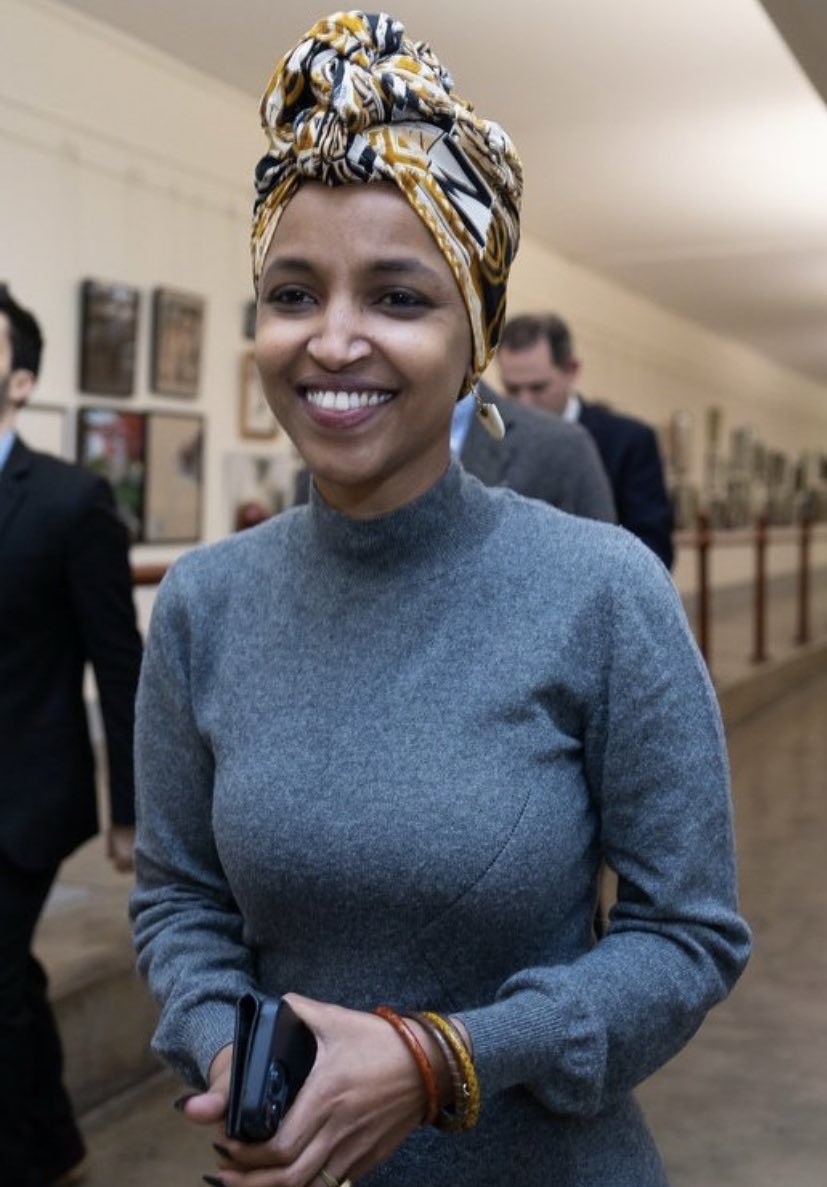 iAnonPatriot's tweet image. Illhan Omar should be sent back to Somalia. 

Agree?