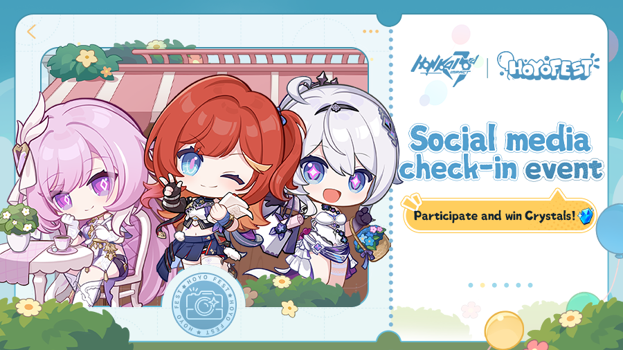 HonkaiImpact3rd's tweet photo. HoYo FEST Social Media Check-in Event

Finally, I'm here at #HoYoFEST2024! Share the fantastic moments captured by Captains on site! 

■ Post with hashtags #HoYoFESTHI3 #HoYoFEST &amp; your server info &amp; UID.
■ Share photos of Honkai Impact 3 taken at HoYo FEST.

#HonkaiImpact3 https://t.co/R2m2VSyBY0