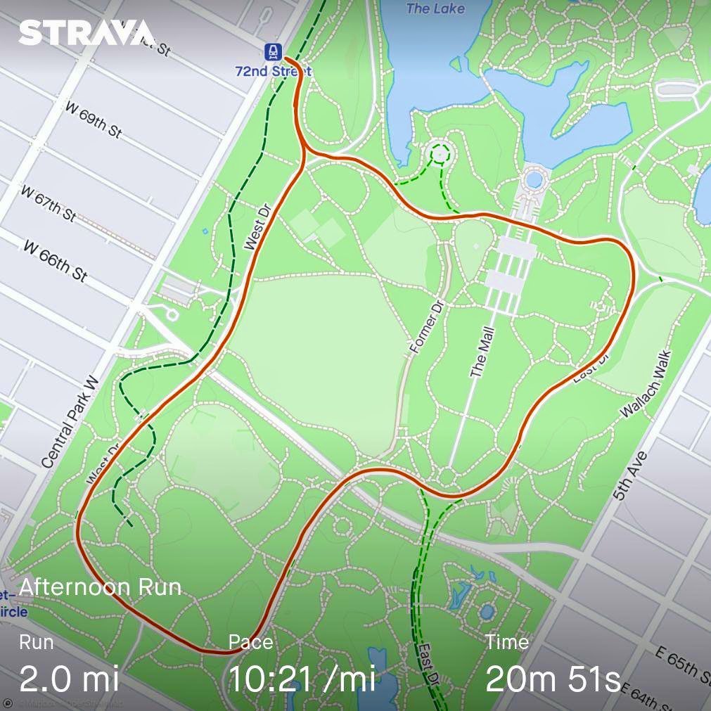 mcapiraso's tweet photo. Circling back to hopefully more running and enjoying @CentralParkNYC #LowerLoop #RunNYC #StillIRun π https://t.co/vyhHZjErwK