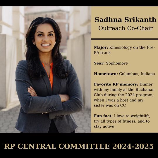 RPPurdue's tweet photo. Next up for co-chairs 🥳

Introducing Vinny and Sadhna 

Sadhna hopes to transform the monthly RP newsletter to better connections for alumni 

Vinny hopes to enhance Rising Professionals presence on campus specifically through panels https://t.co/yNaVx2FOwt