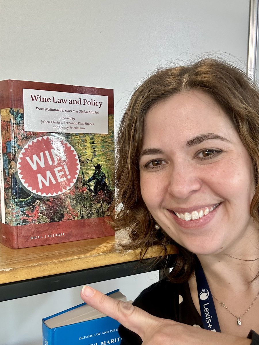 BeziPublishing's tweet photo. Lovely to be in Adelaide for the 2024 @AustLawLibAssoc ALLA Conference. Come visit Louise and Craig at the @Brill_Law Brill | Nijhoff booth to learn about the amazing e-resources available in #internationallaw, and enter the prize draw to win a copy of ‘Wine Law and Policy’ 🍷⚖️ https://t.co/rkjks1Ebj6