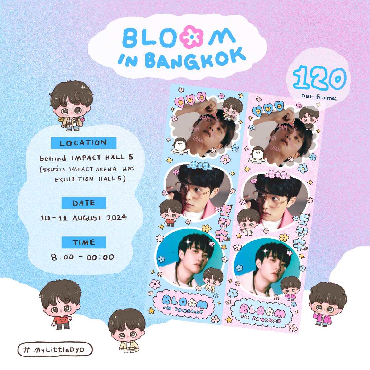 minilnat's tweet photo. Pls Rt) 🌟 DOH PHOTO BOOTH 🐧📸

🏕️: 10 - 11 AUGUST
🕰️: 8.00 - 00.00
📍: @halopickaboo x @zoozoonarak007 (ตึกระหว่าง IMPACT ARENA &amp; Exhibition Hall 5)
💳: 120.- / frame

มาถ่ายกับน้องๆกันได้นะคะ 🫶🏻🐈‍⬛✨

#ใครไม่มาคยองซูMars
#FANCONCERT_BLOOM_inBKK
#minilnat #MyLittleDyo https://t.co/6XI7IBgTLe