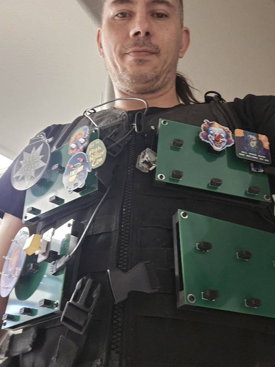 #badgelife I'm going to need your badge to fill the empty space, take my money!  Also if anyone wants to do a moving badge drop let me know and we can make it happen