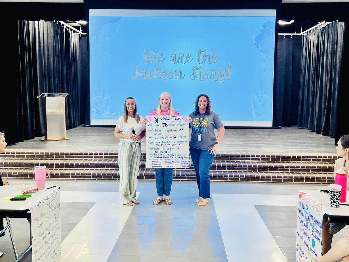 BobbieAllenEdu's tweet photo. Getting to know one another as we begin writing the story of our Jackson Journey! Thank you @MissGriffith21! https://t.co/eMAmswucc1