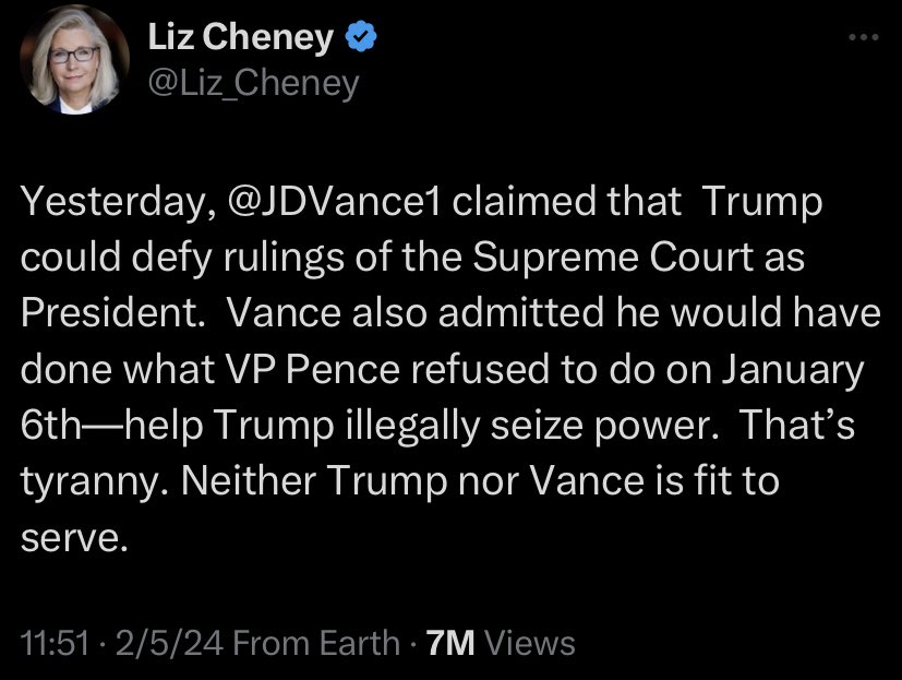 Do you think Liz Cheney is going to endorse Vice President Harris?