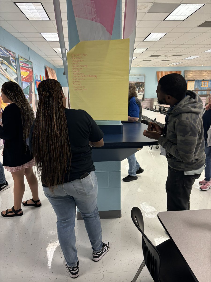 TaomiDavis's tweet photo. Our teachers are committed to excellence! Today’s QSSSA PD provided valuable tools for enhancing classroom interactions and increasing student engagement. 🐝📚 @AliceJohnsonJrH https://t.co/JnGnk5Dl7m