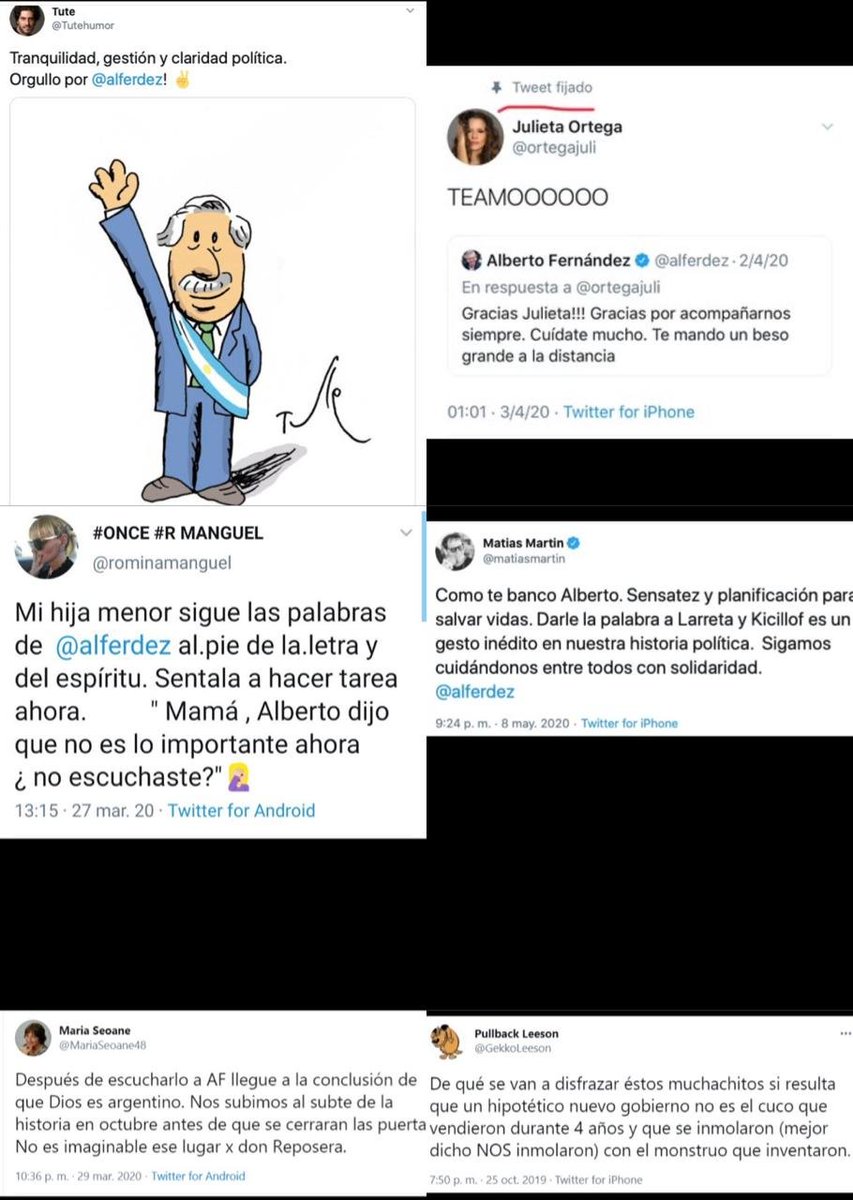No nos olvidemos de ninguno. Todos los cómplices del hijo de puta del golpeador de Alberto #BuenJueves