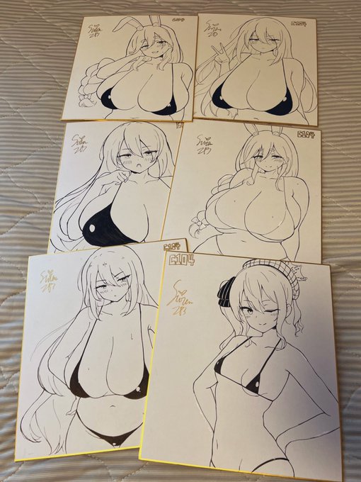 めちゃ時間かかっちゃった!
ブースに飾ってるので欲しい人言ってね😊 