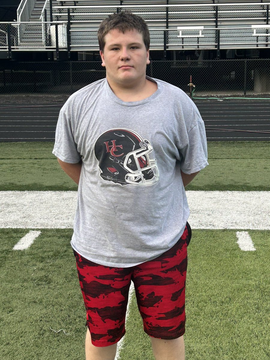HarlanCountyFB's tweet photo. Congratulations to our offensive, defensive, Hawg nasty, and Banshee players of the week. 

Brayden Morris FR, QB 
James Ryan Howard SR, LB 
Jacob Sage SO, LB 
Jordy Jackson SO, OL
Malaki Browning JR, LB https://t.co/PDa7azyWT5