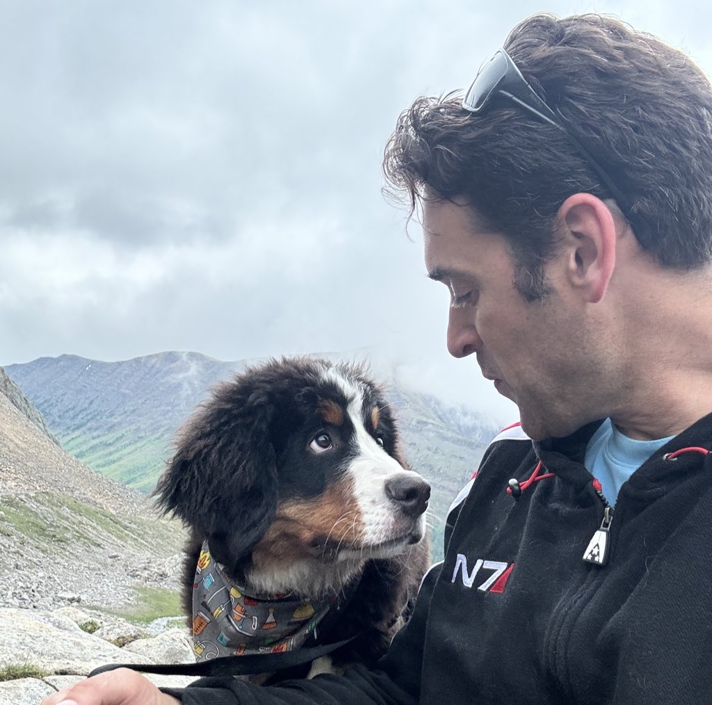 Your dog may just be part of your day but YOU are that dog’s whole entire world.

Love them as hard you can.  
Spend as much time with them as you can.
Treat them with dignity and respect.

We may never give back to them the love they give us, but we have to try.