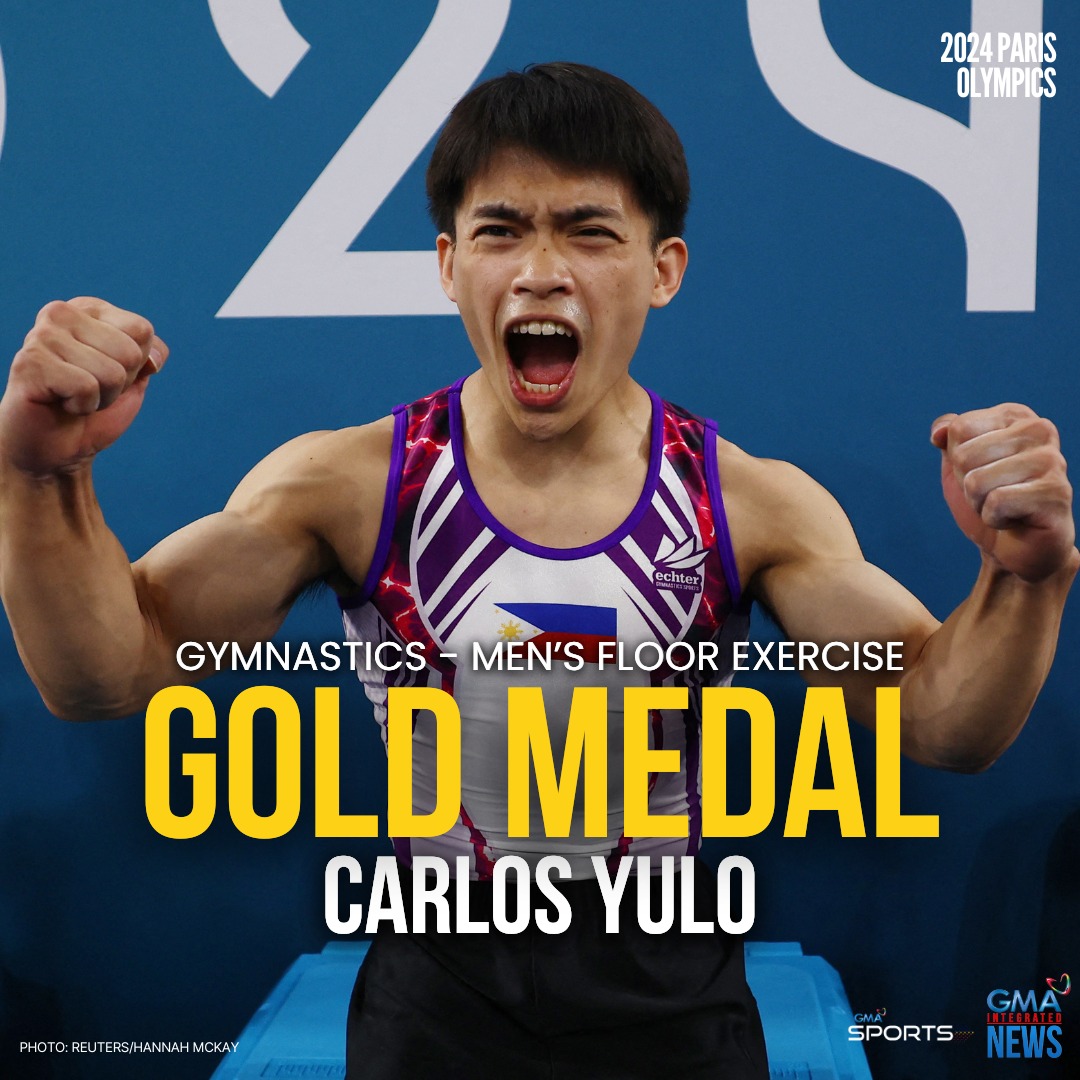 gmasportsph's tweet photo. MABUHAY ANG ATLETANG PILIPINO! 🇵🇭💪

The Philippines will now bring home 4 medals courtesy of Carlos Yulo's 2 gold medals in gymnastics and the 2 bronze medals by Aira Villegas and Nesthy Petecio in their respective categories in boxing.

Follow #GMASports for #Paris2024 updates. https://t.co/f0hNTFq0Kz