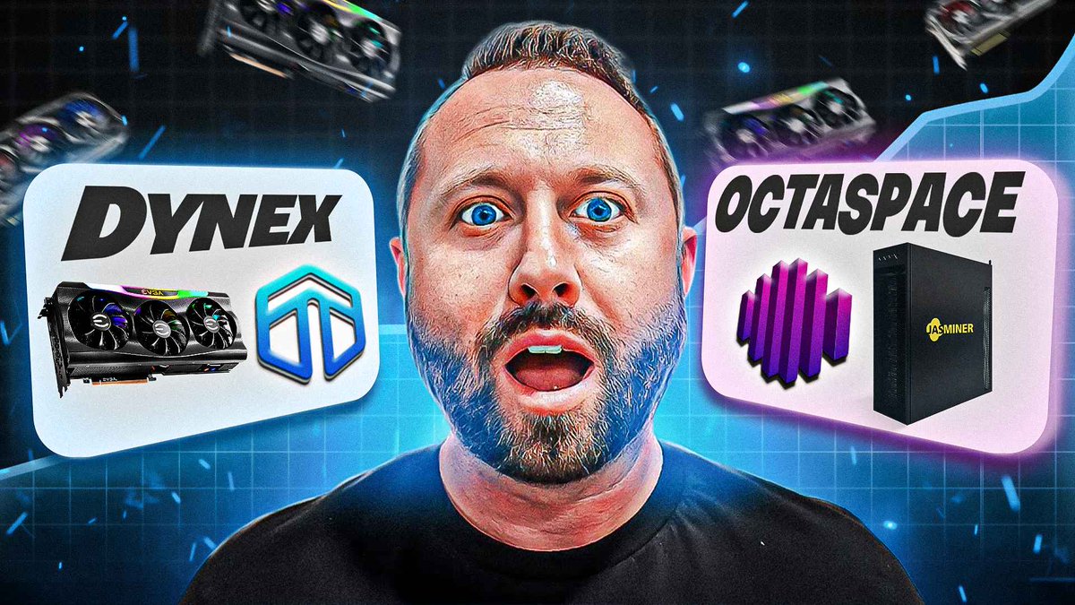 👀Could THIS Partnership bring PROFITS back to GPU &amp; Home Mining? 

🔥Fireside Chat: <a href="/dynexcoin/">Dynex</a> and <a href="/octa_space/">OctaSpace</a> 

📺Watch: youtu.be/46e2iUZV9CE