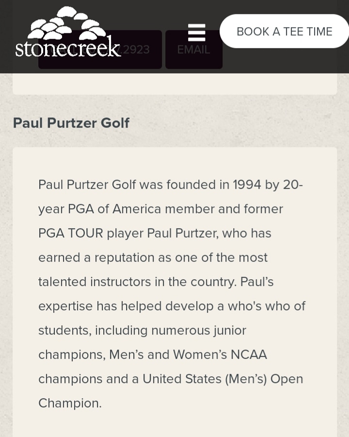 THANK YOU <a href="/StonecreekGolf/">Stonecreek Golf Club</a>
Practice facilities are 1st class &amp; we are honored to teach here‼ #AZGolf #Golf