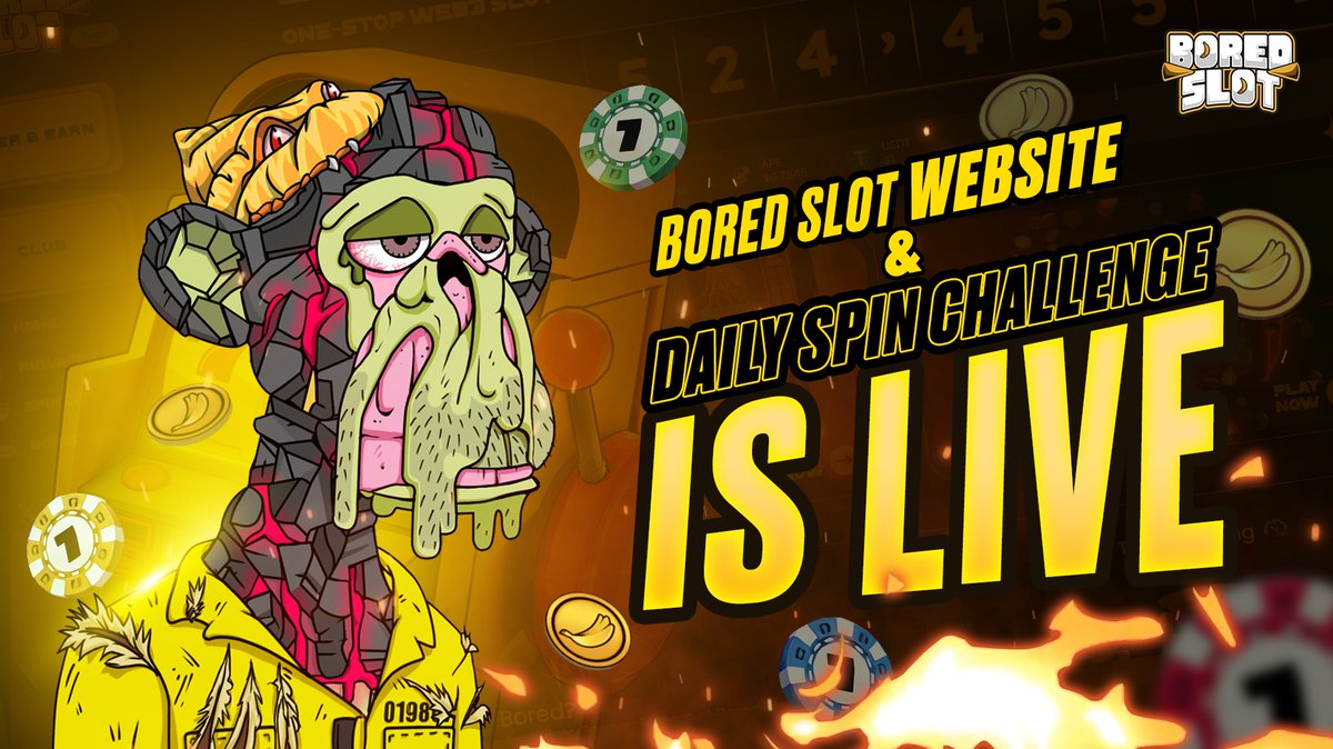 Website &amp; Daily Spin Challenge is Live!

Earn up to 600 Banana Points daily.

👉Free Spins: 3 daily spins for all users.
👉Bonus Spins: Hold Ape Fortune Collection, wager and complete social tasks!

More Spins = More Banana Points

Why accumulate banana points?
Because the total