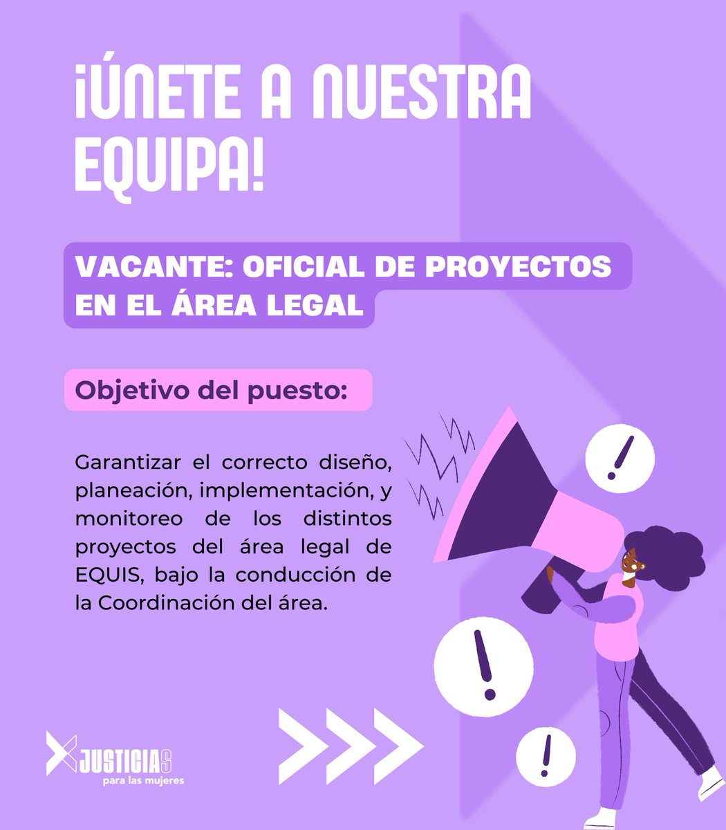 EQUIS Justicia para las Mujeres tweet media