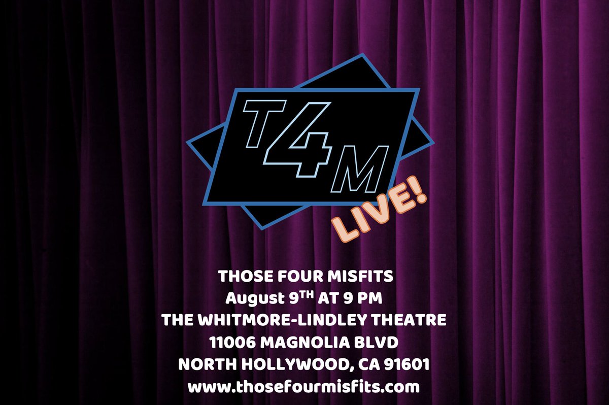 TheDougKayne's tweet photo. It’s still #summer, and it’s still #hot! But, do you know what’s even hotter? Going out this #Friday night for some THOSE FOUR MISFITS #comedy!

Featuring Guest Misfit Jeni Robins!

Only $10 per person at the door!

#sketch #improv #improvisation #funny #dadjokes #ukulele https://t.co/B0fag6ig50