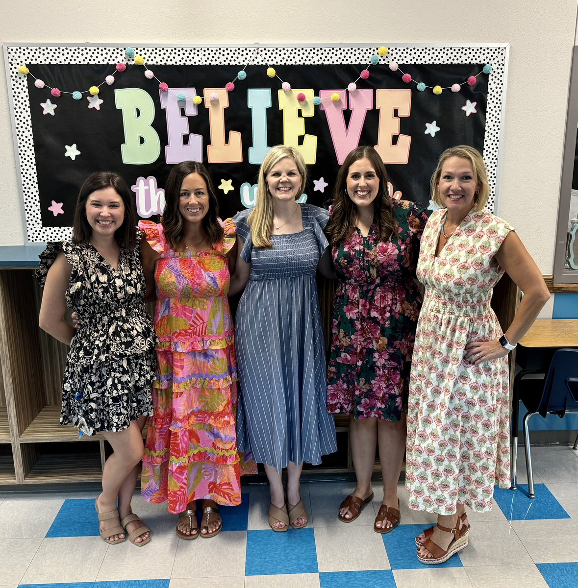 angelaatkagan's tweet image. Meet the teacher night with this amazing team! #mrspink4thgrade