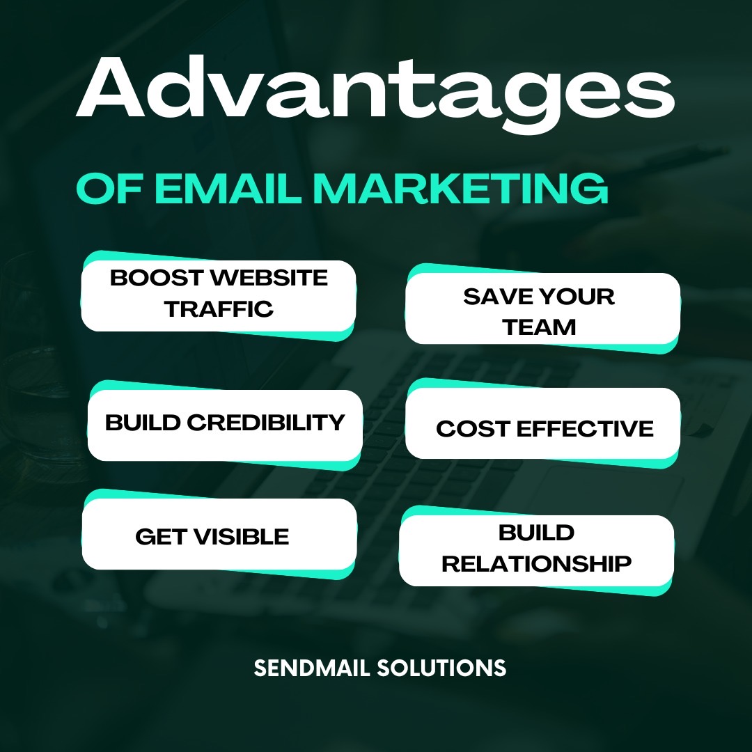 SendmailSoln's tweet photo. Check Advantages of Email Marketing📧

Check it this link to know more : https://t.co/4sSypNGgwO

#emailmarketingtool #emailmarketingsolutions  #emailmarketingsoftware  #emailmarketingtools  #emailmarketingtarget  #emailmarketingexpert https://t.co/YraakXVHBE