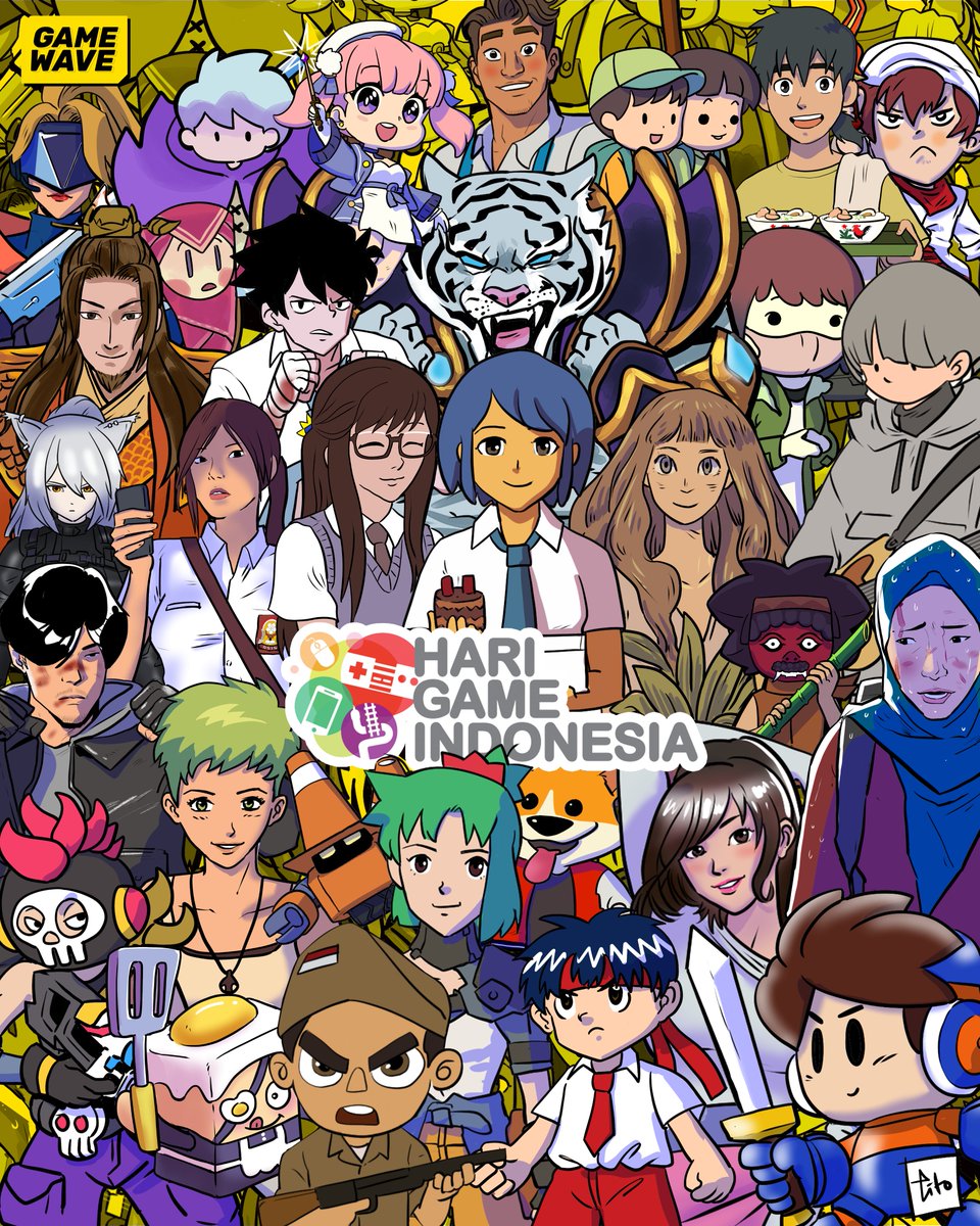 gamewave_id's tweet photo. Happy Indonesian Game Day 2024! Celebrating our local game developers' creativity and passion. 
Here's to more years of groundbreaking games and unforgettable adventures. Keep pushing boundaries!

#harigameindonesia #hargai2024 #gamewave #majalahgame #gamemagazine https://t.co/lpWZsKoD5t