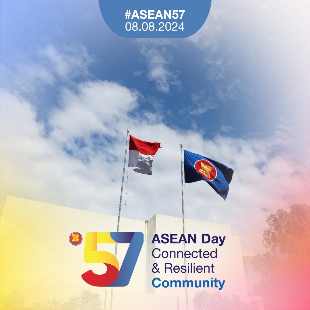 Happy #ASEANDay #ASEAN57 #ASEANadalahkita #wefeelingASEAN #ASEANfamily #indonesiauntukdunia #inidiplomasi #rintiskemajuan @kemlu_ri @kbri_newdelhi @indonesiainmumbai @itpcchennai