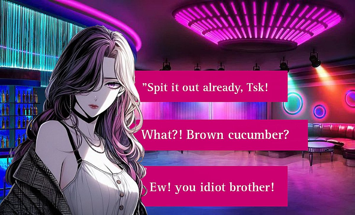 UtenaTenjo23's tweet image. You can search for my YouTube channel to watch the full video: @UTENATENJOU23

Advising my stepsister to eat a brown cucumber ~ (MyshellAi- Novaria) 
@myshell_ai #Myshellai #Memes #foryou