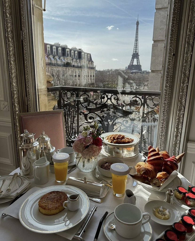 Would you like to have breakfast in Paris…?