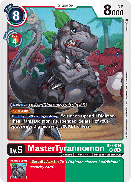 EX8 Leaks starting with Ryutaro & Tyrannomon! #デジモン #デジカ