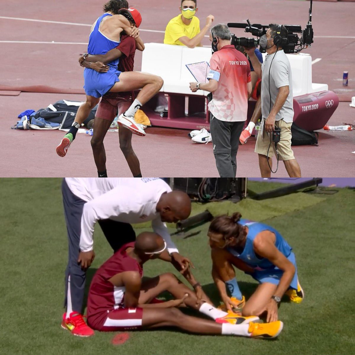 ¿Se acuerdan de Gianmarco Tamberi y Mutaz Essa Barshim?

Ambos atletas serán recordados por regalarnos uno de los momentos más hermosos de la historia de los Juegos Olímpicos.

Hoy ratificaron que sellaron un vínculo de lealtad para toda la vida tras lo vivido hace 3 años.

🧵👇🏻