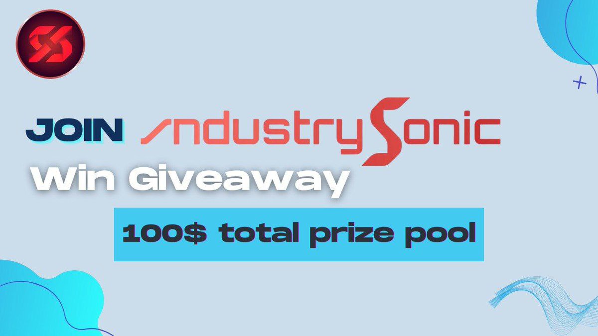 CryptoAs_TW's tweet photo. 🚀 Join the Industry Sonic Community and Win Giveaway.

🎁Prize Pool: $100

Fill out the entry form: https://t.co/9V4VuzIirr with your X handle and Telegram username to confirm your participation.

🔗 Stay Connected:

X: https://t.co/hti6RopO2u
Telegram: https://t.co/TUZHfM4Iv7 https://t.co/fnCdP1U4Ao