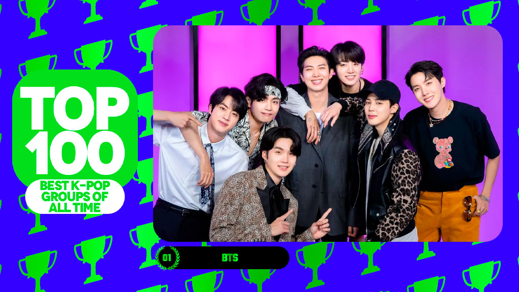 TOP100KPOP's tweet photo. TOP 100 – BEST K-POP GROUPS OF ALL TIME

#1 BTS

Congratulations! 🎉 https://t.co/1zVEcalXDy